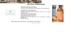 Desktop Screenshot of kovilur.com